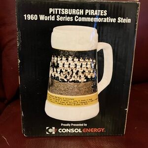 Pittsburgh Pirates 1960 World Series Commemorative Stein